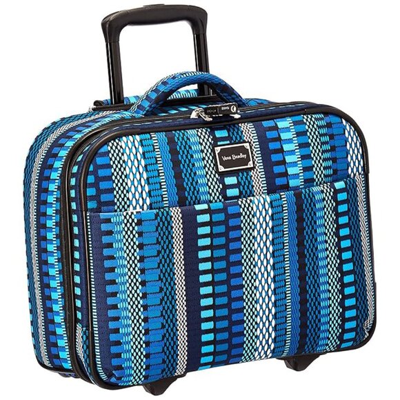 Vera Bradley On a Roll Work Bag in Cha-Cha Blue NWOT - Picture 11 of 15